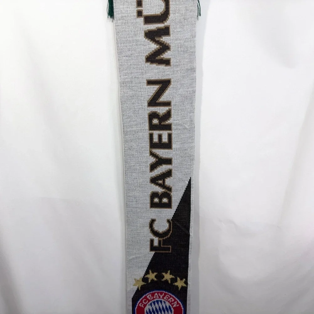 FC Bayern Munchen Adidas Scarf Soccer Football Fan Knit Germany Banner 805‎